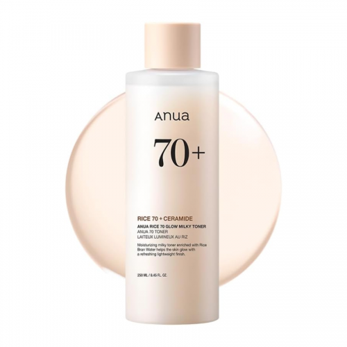 Anua Rice 70+ Ceramide Glow Milky Toner